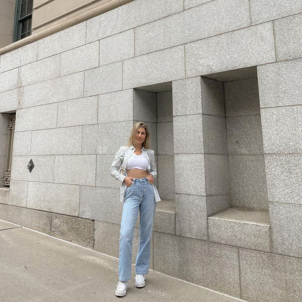 High Street Straight Jeans – Women