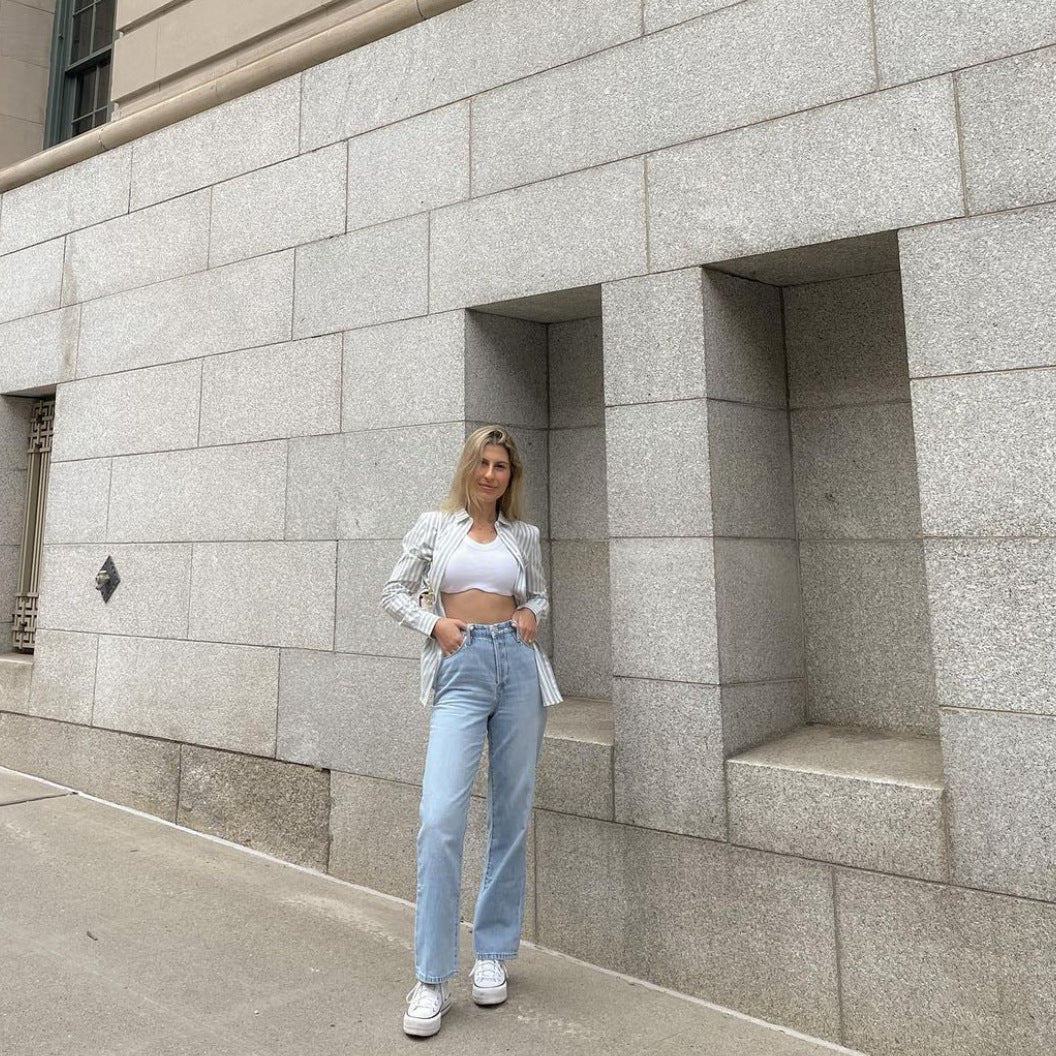 High Street Straight Jeans – Women