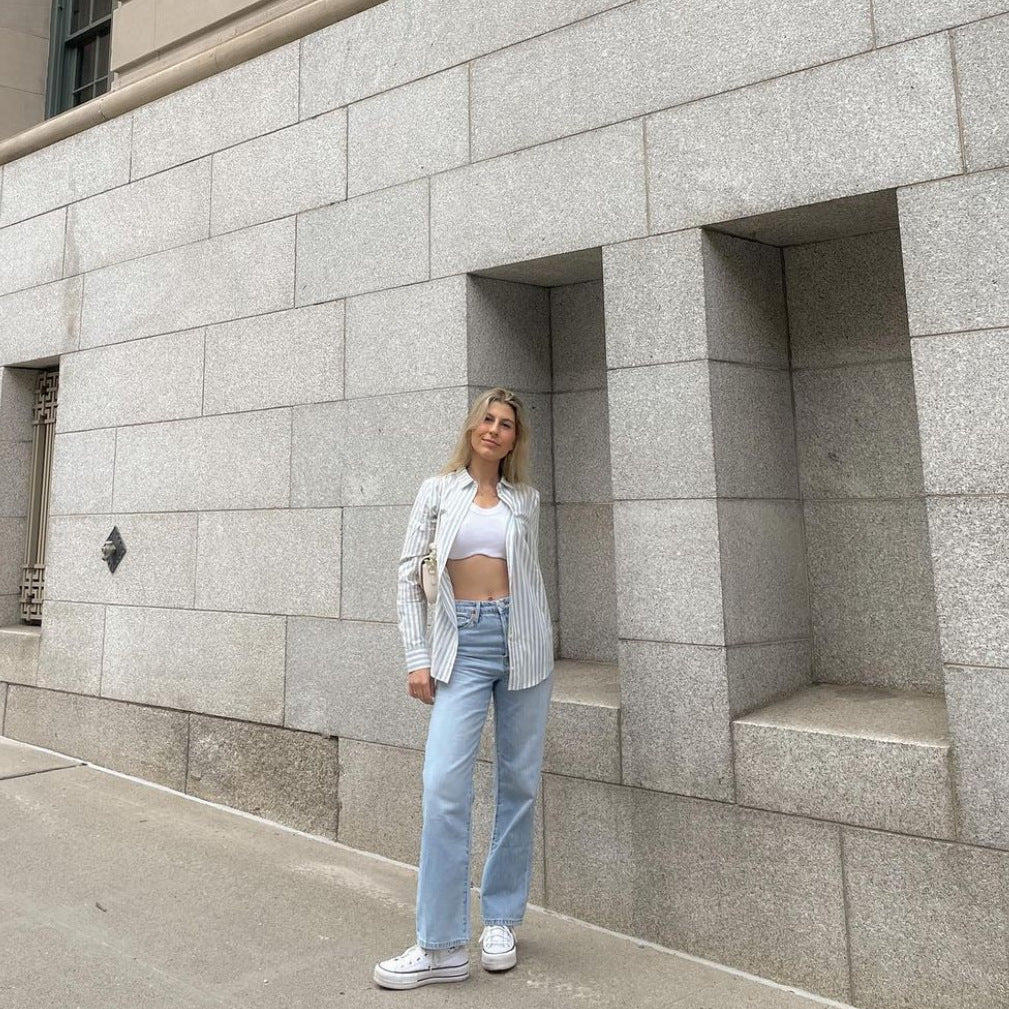 High Street Straight Jeans – Women