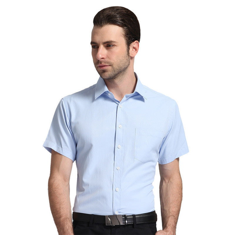 Men’s Classic White Business Formal Shirt