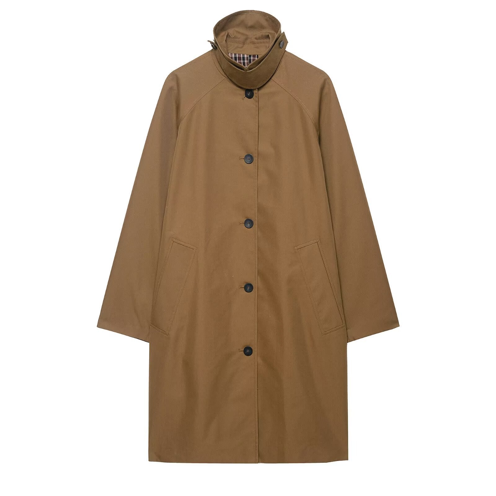 Women’s Mid-Length Casual All-Match Trench Coat
