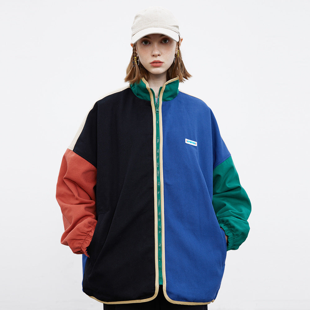 Chromatic Flow Irregular Coat