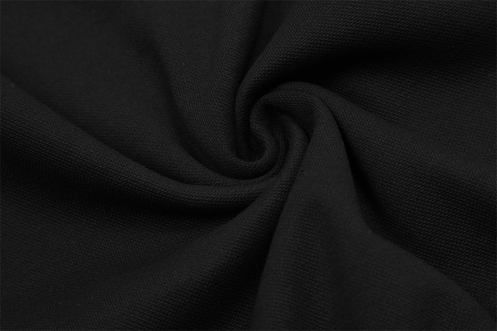 Contrast Patchwork Varsity Letter Jacket