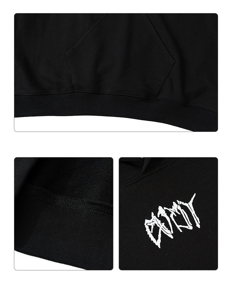 UrbanVibe Bone-Zip Oversized Casual Sweater