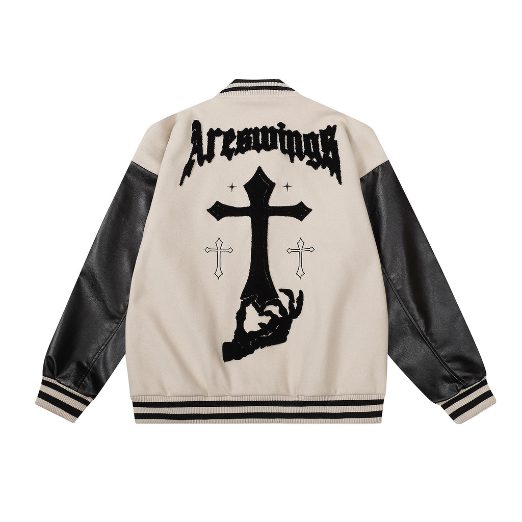 Heritage Cross-Patch Towel Embroidered Baseball Jersey