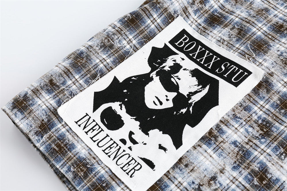 Heritage Distressed Check Jacket