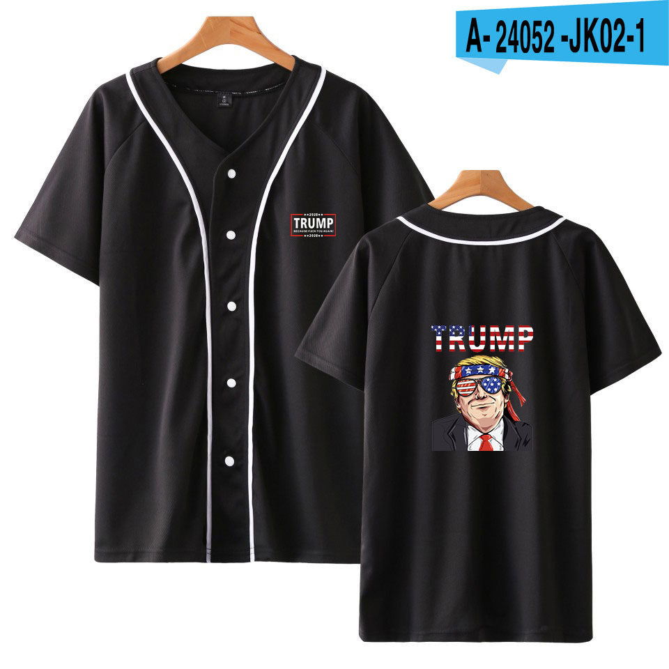 Trump Inspired Baseball Jersey – Fan Edition Patriotic Jersey