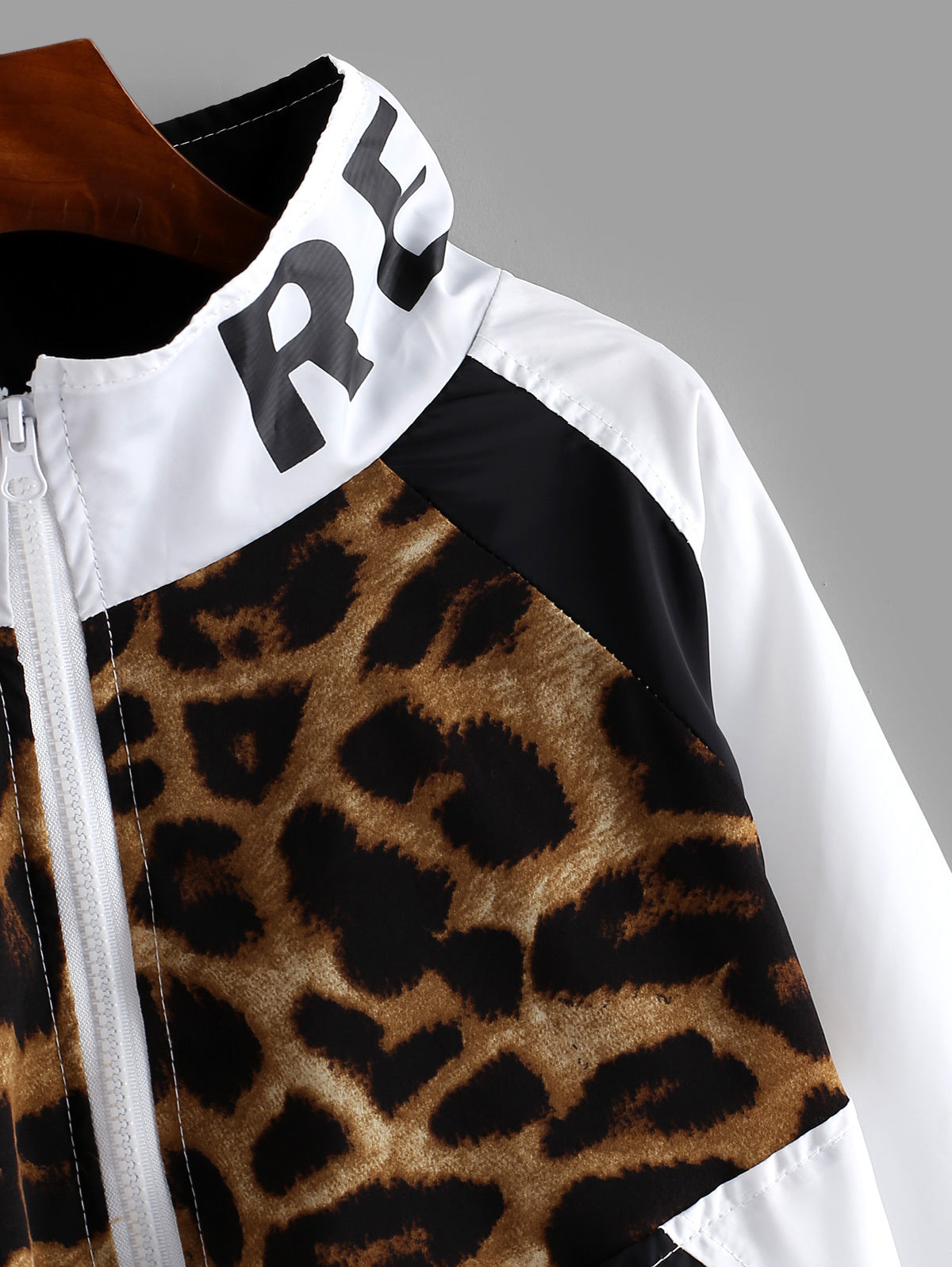 Letter Patch Jacket – Women