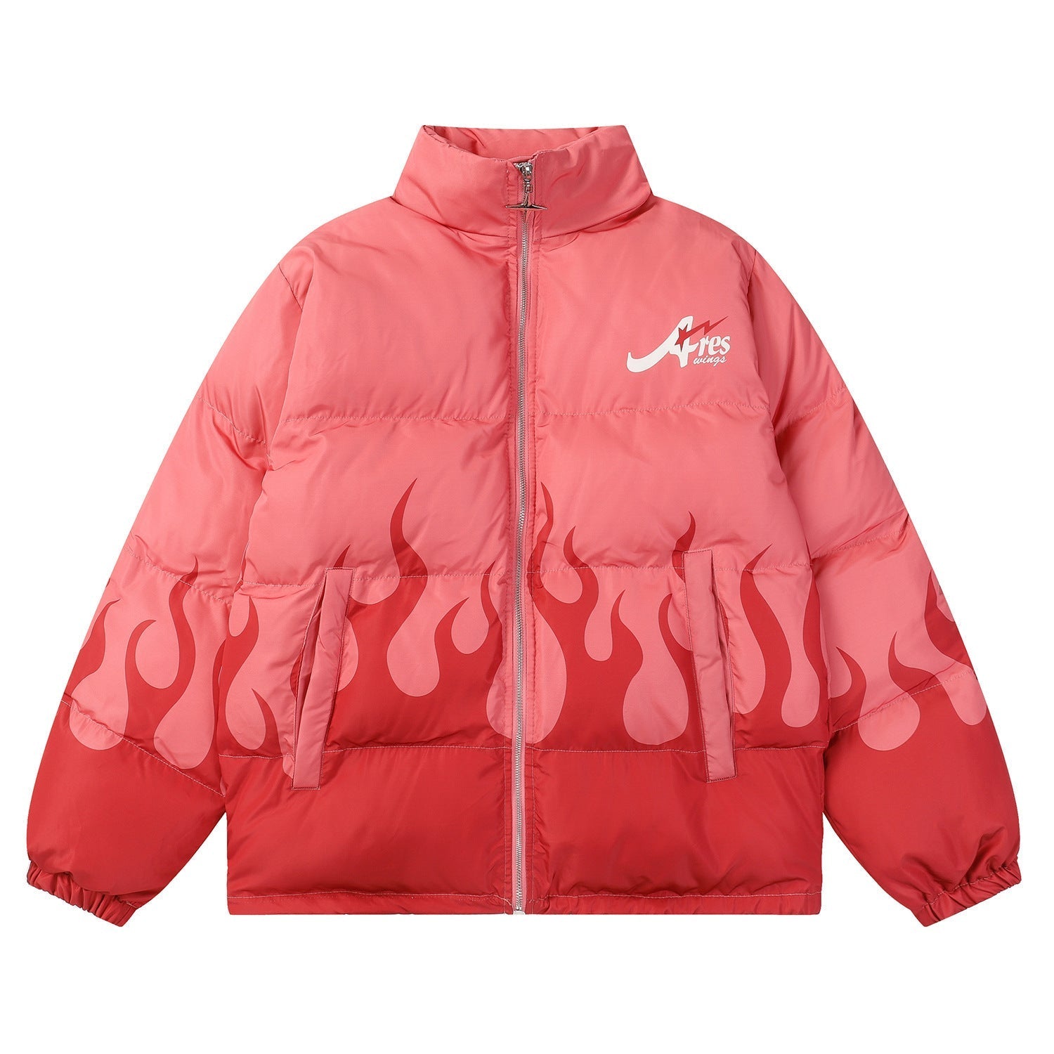Thickened Cotton Flame Jacket