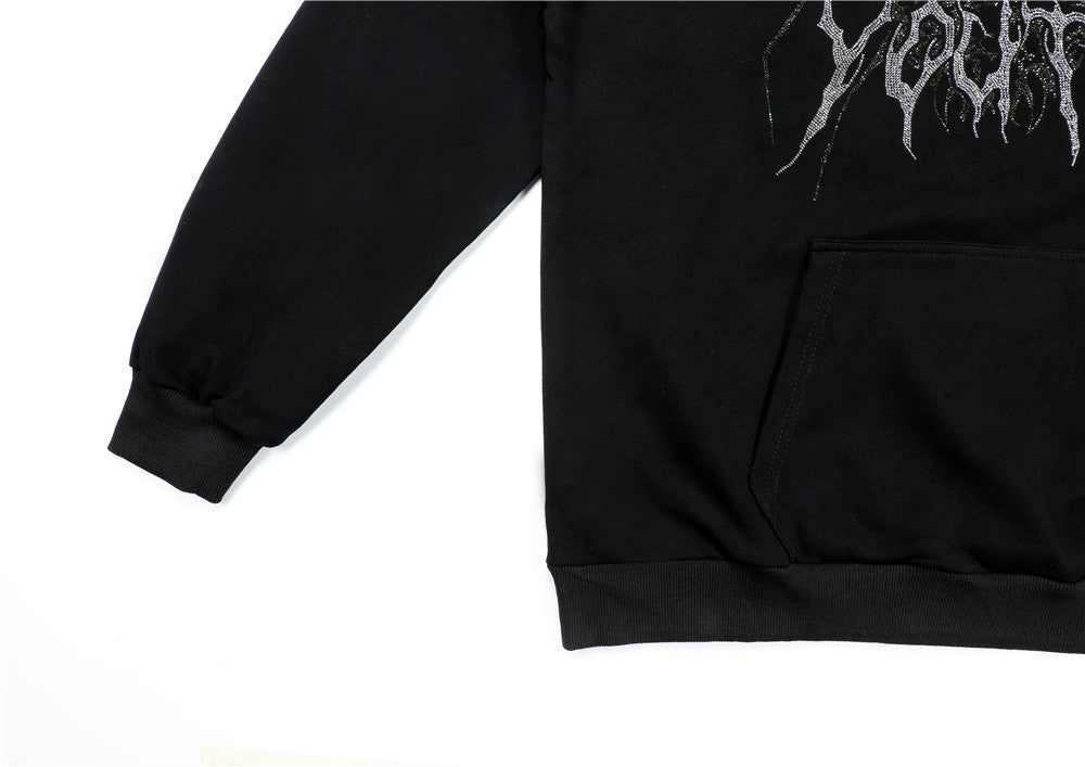 Nocturne Spider Rhinestone Street Sweater