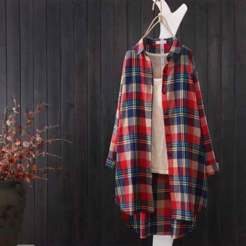 Urban Plaid long Shirt