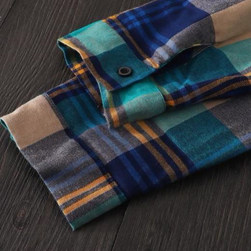 Urban Plaid long Shirt