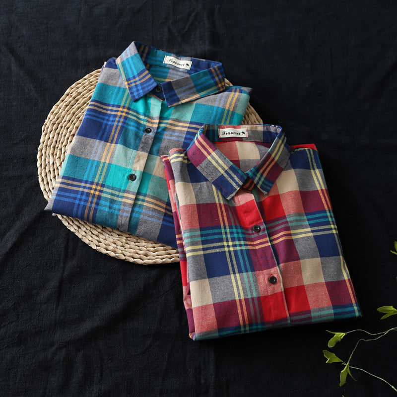 Urban Plaid long Shirt