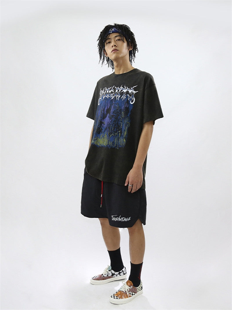 Knight Retro High Street Hip-Hop Tee