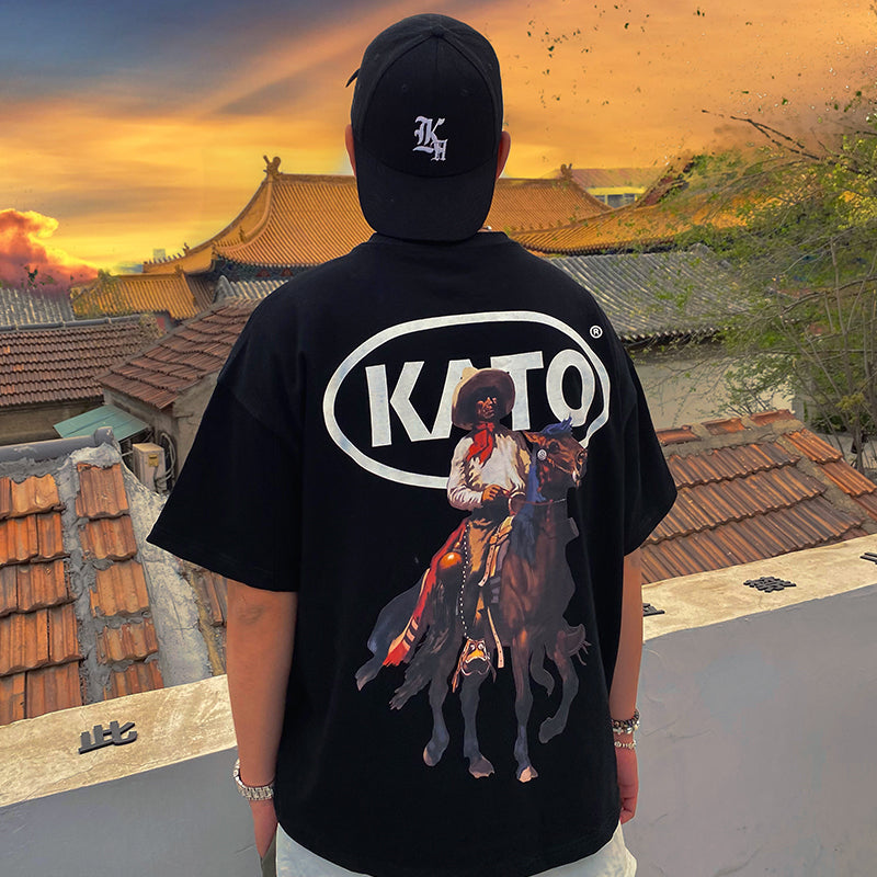 Trendy Loose Summer Men’s T-Shirt