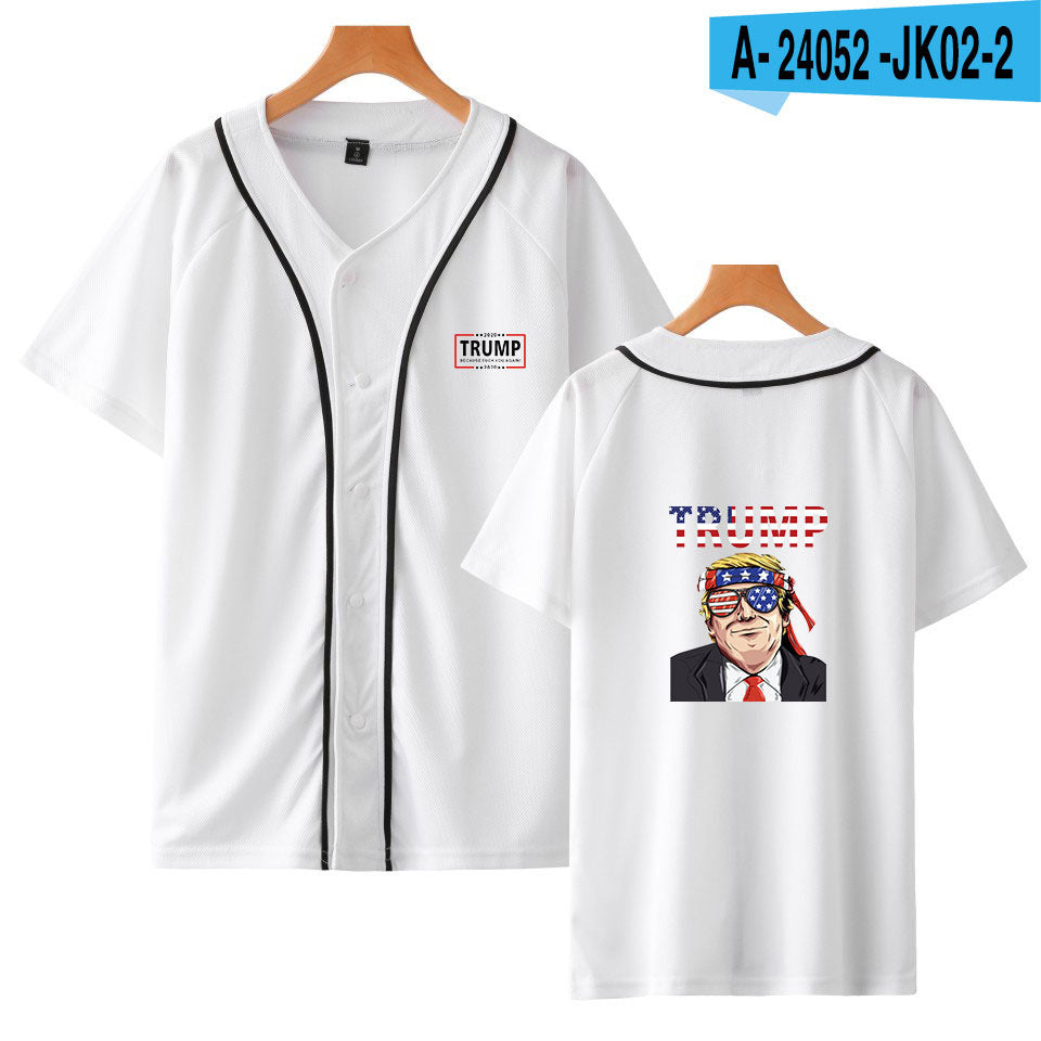 Trump Inspired Baseball Jersey – Fan Edition Patriotic Jersey