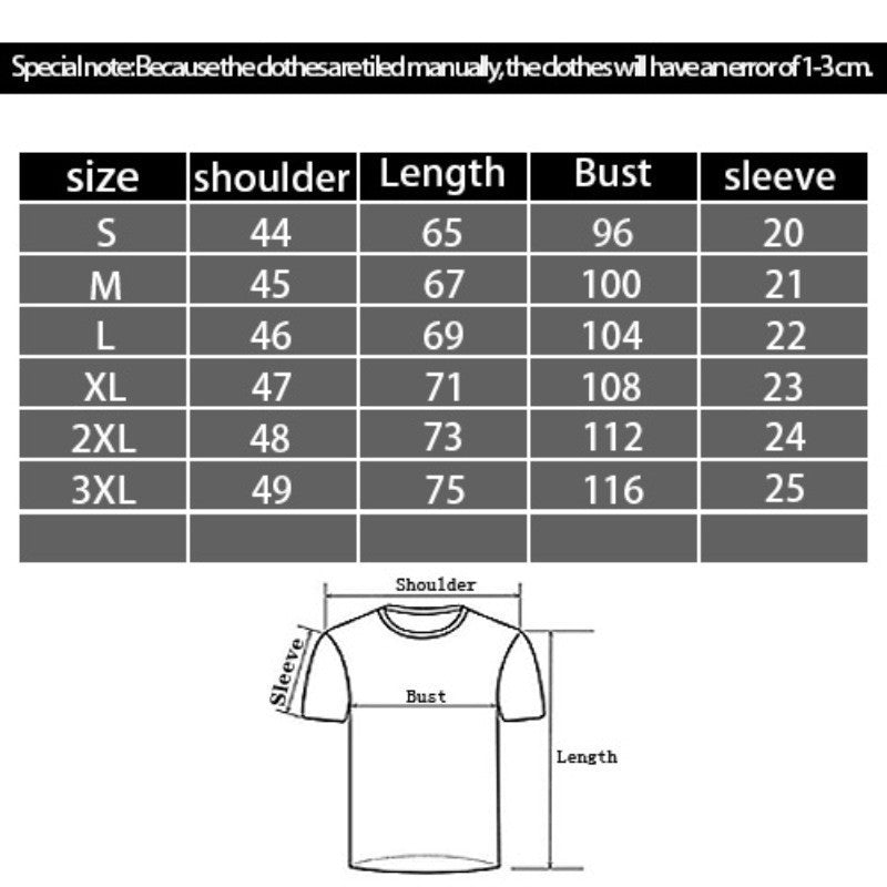Men’s 3D Print Casual Tee
