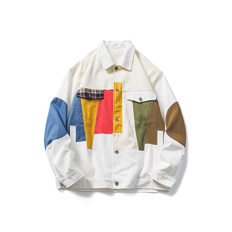 UrbanPatch Contrast Color Street Coat