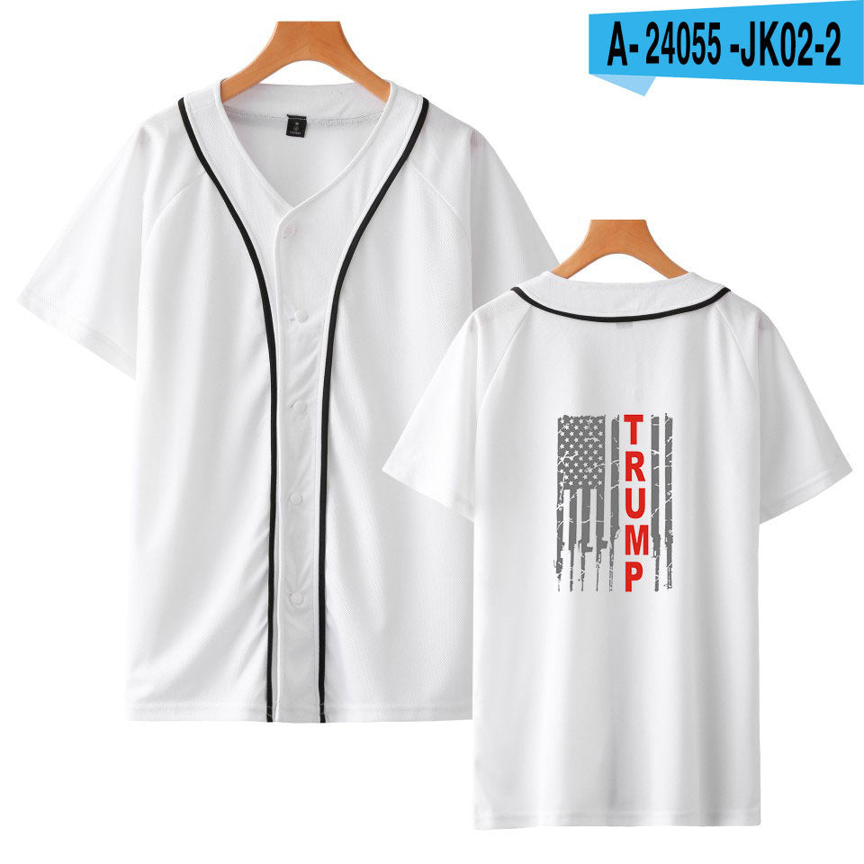 Trump Inspired Baseball Jersey – Fan Edition Patriotic Jersey