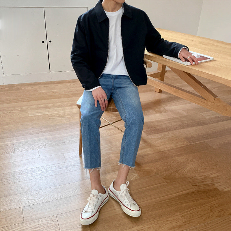 Vanguard Lapel Casual Coat for Men