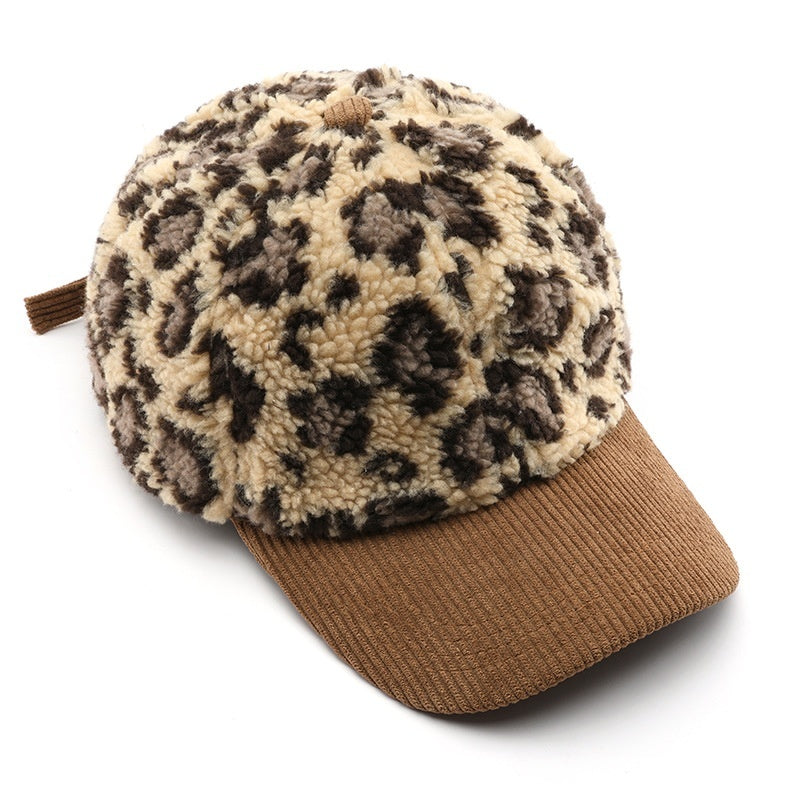 Retro Leopard Baseball Cap