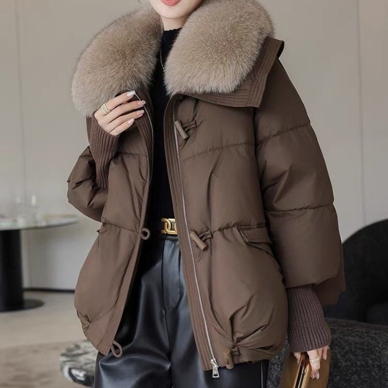 Women’s Short Fur Collar Jacket