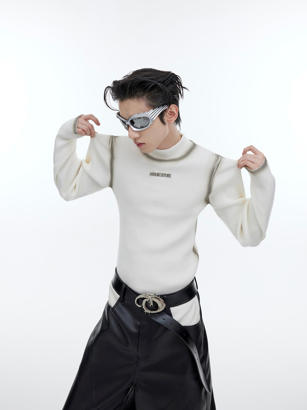 AureCore Knit Stand-Collar Base Layer Top