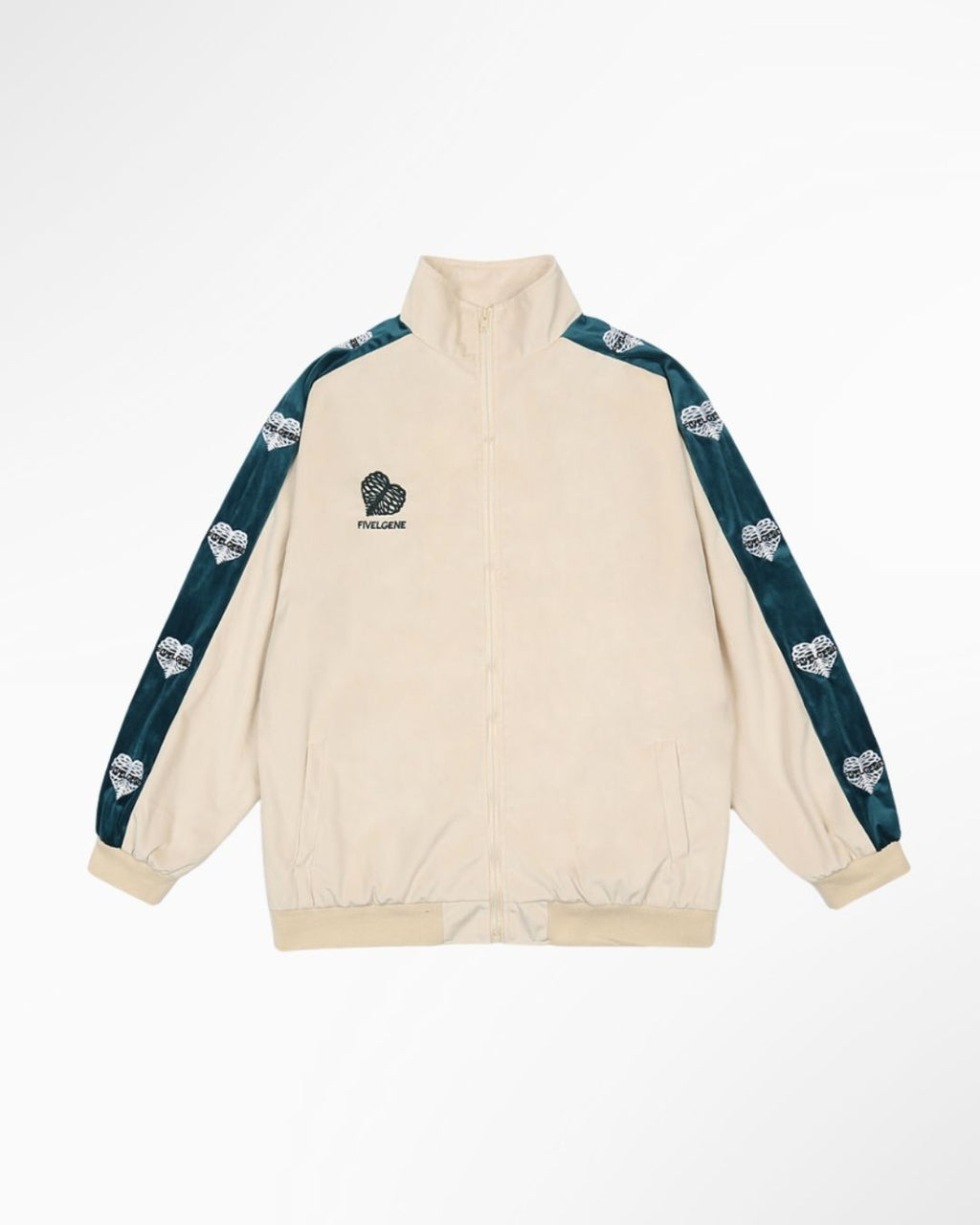 Love Embroidered Casual Suit for Men