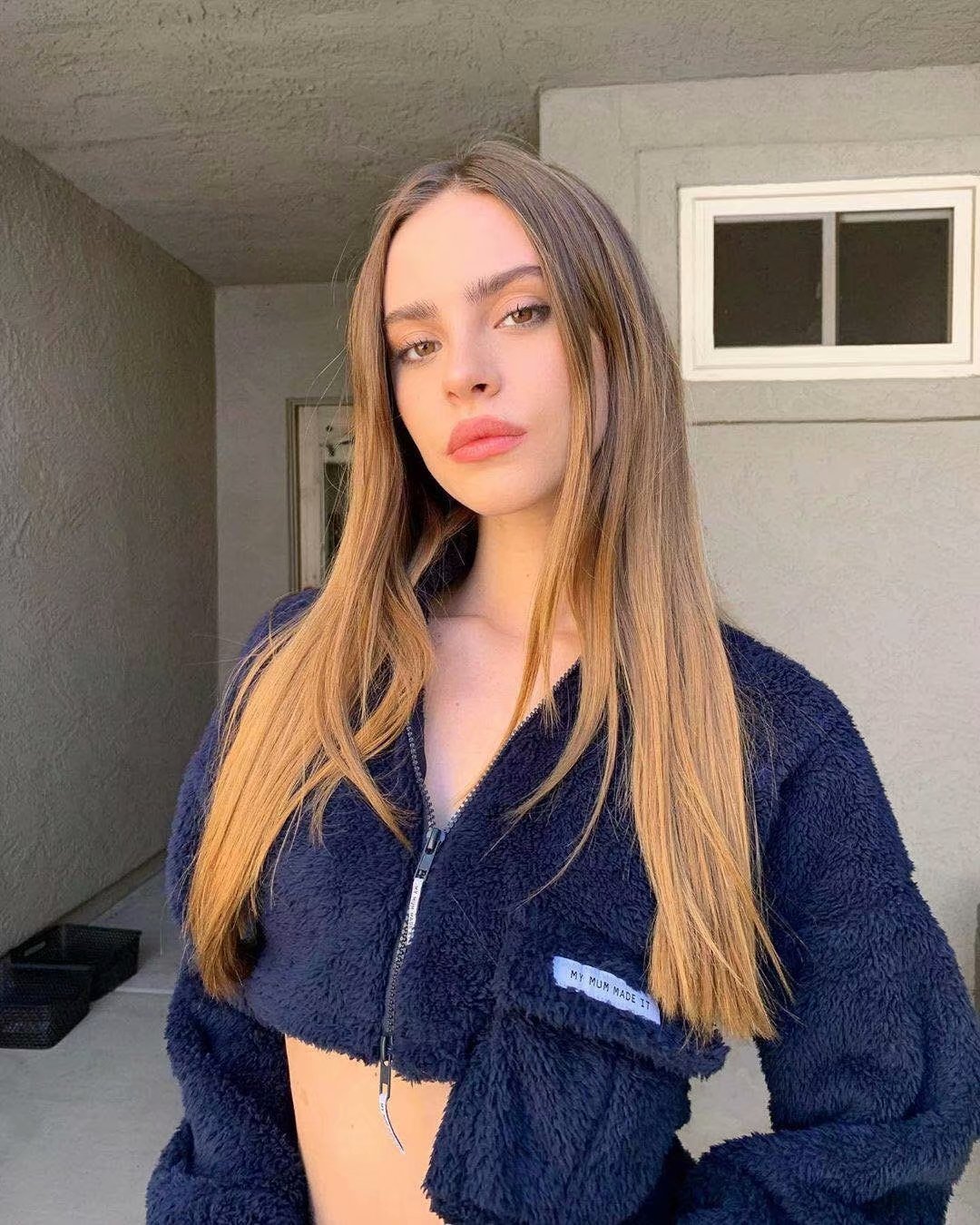 Plush Zipper Jacket