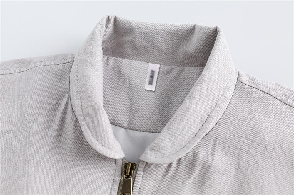 Heritage Lapel Varsity Jacket for Men