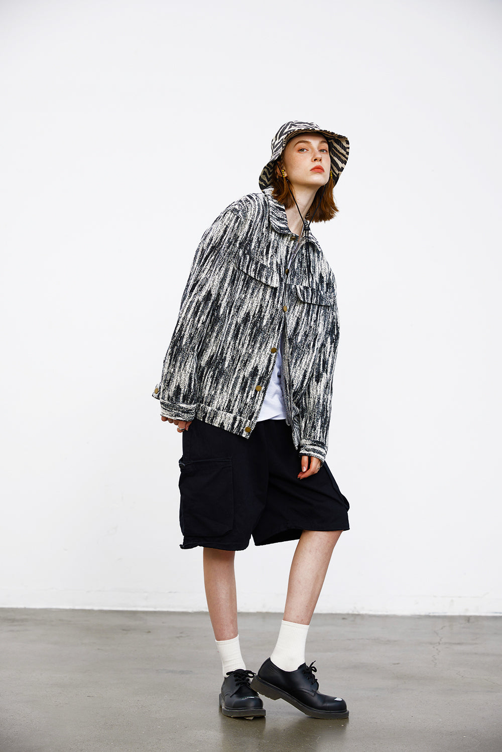 Gradient Tie-Dye Jacket