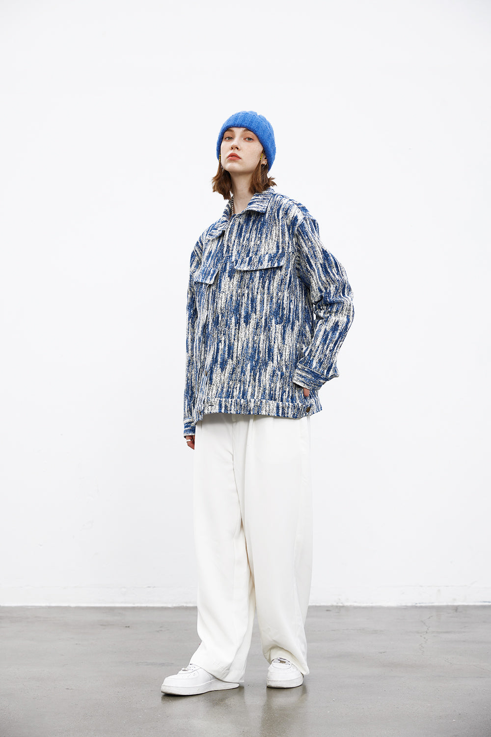 Gradient Tie-Dye Jacket