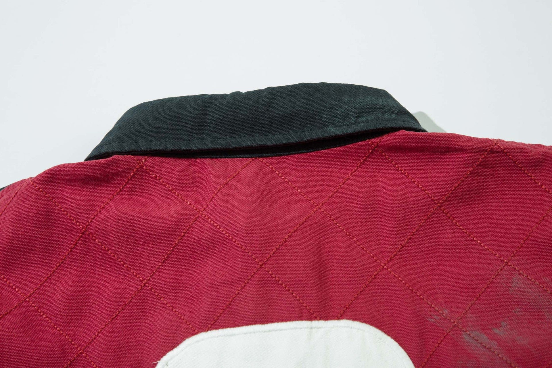 Heritage Color-Block Embroidered Lapel Jacket