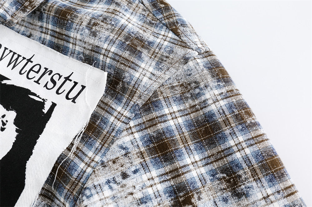 Heritage Distressed Check Jacket
