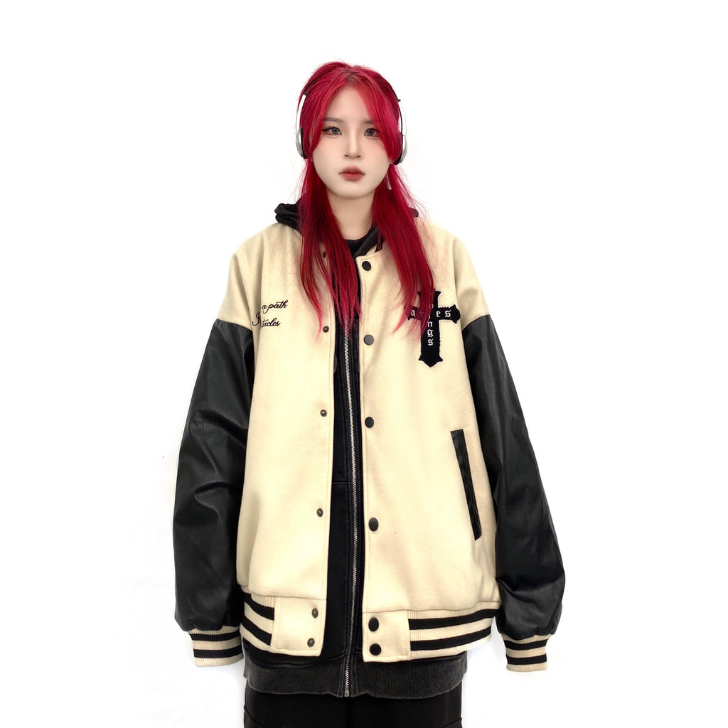 Heritage Cross-Patch Towel Embroidered Baseball Jersey