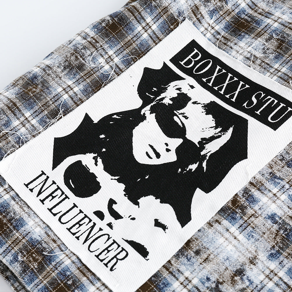 Heritage Distressed Check Jacket