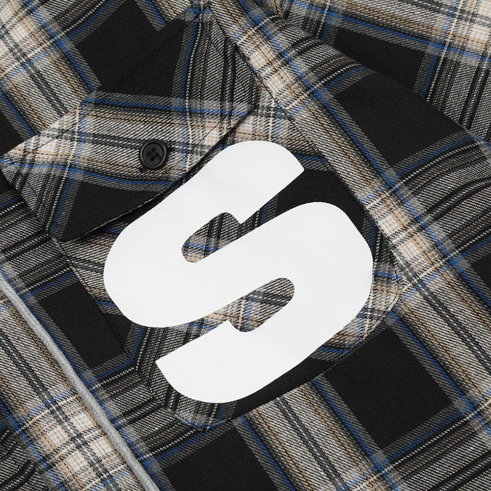 Relaxed Heritage Overshirt Hoodie