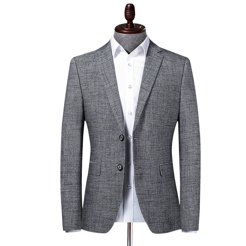RegalCraft Tailored Plaid Formal Suit