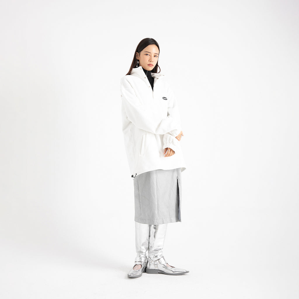 Retro Stand Collar Plus Velvet Pullover Sweater