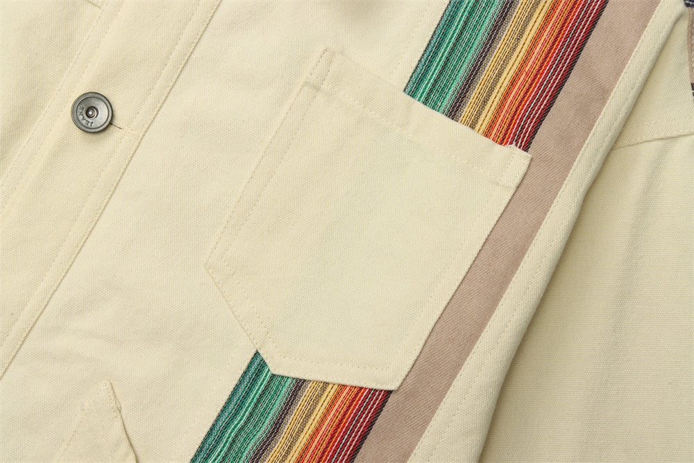 Heritage Fusion Patchwork Coat