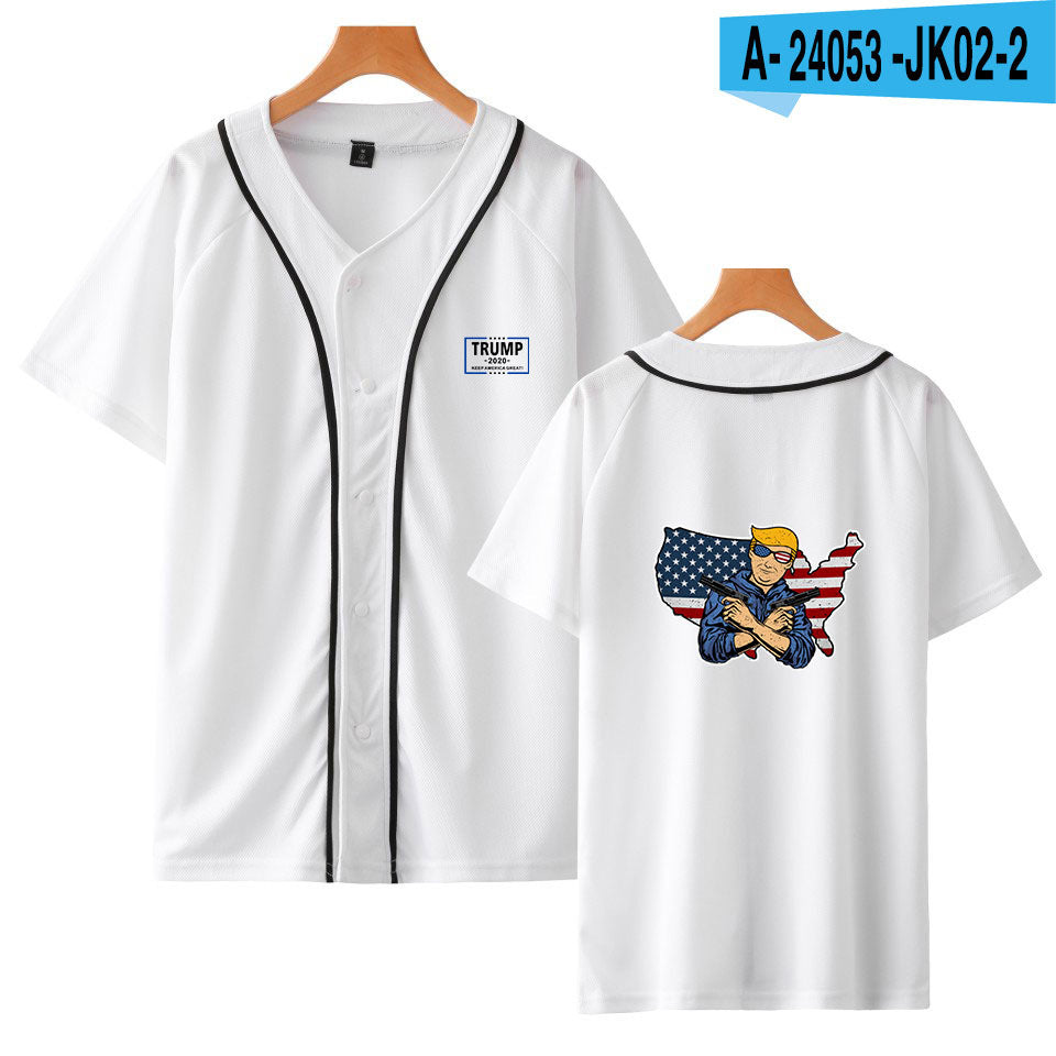 Trump Inspired Baseball Jersey – Fan Edition Patriotic Jersey