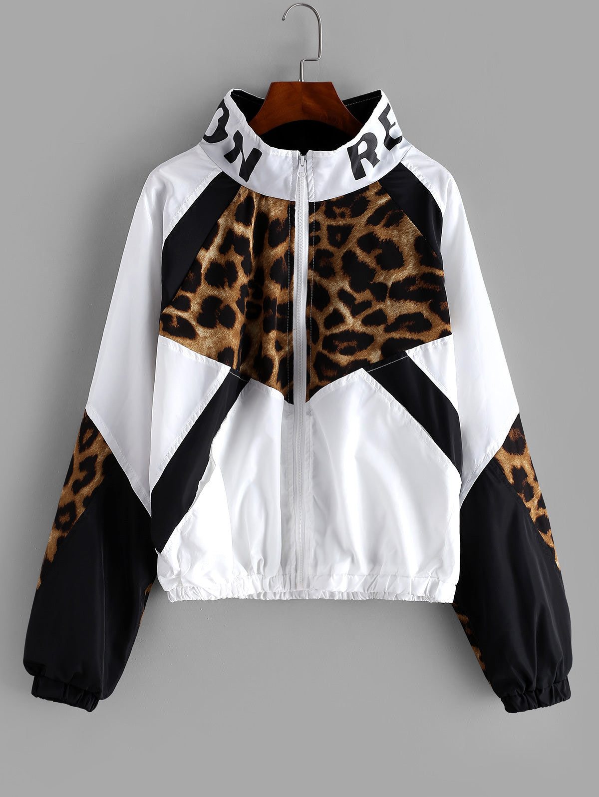Letter Patch Jacket – Women