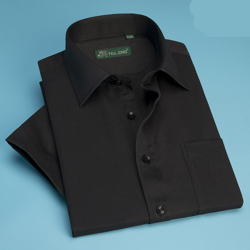 Men’s Classic White Business Formal Shirt