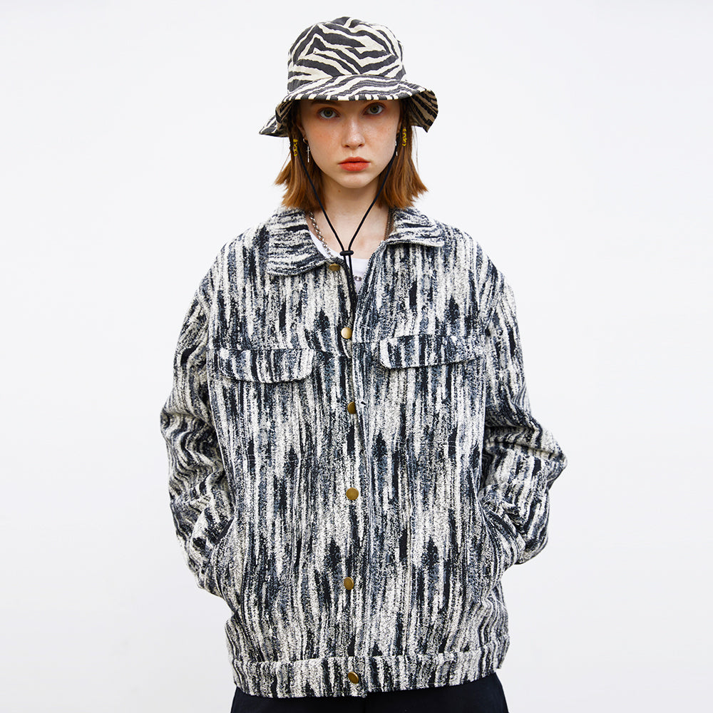 Gradient Tie-Dye Jacket