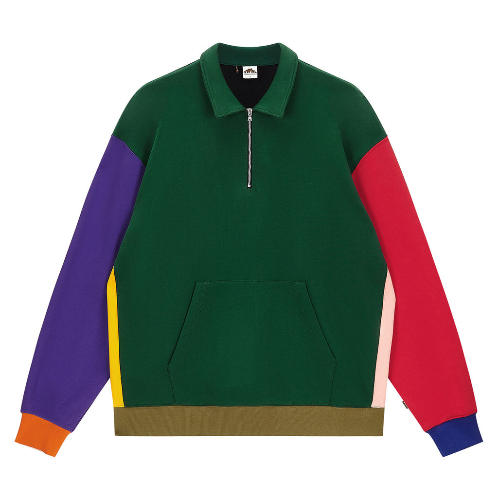 Men's Outdoor Sports Patchwork Top