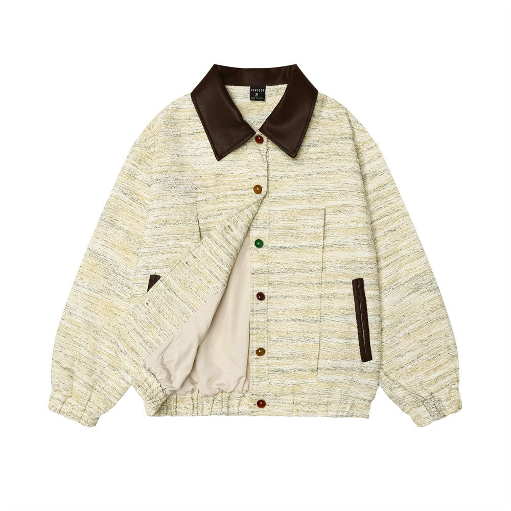 Men’s Dark Jacquard Woven Jacket