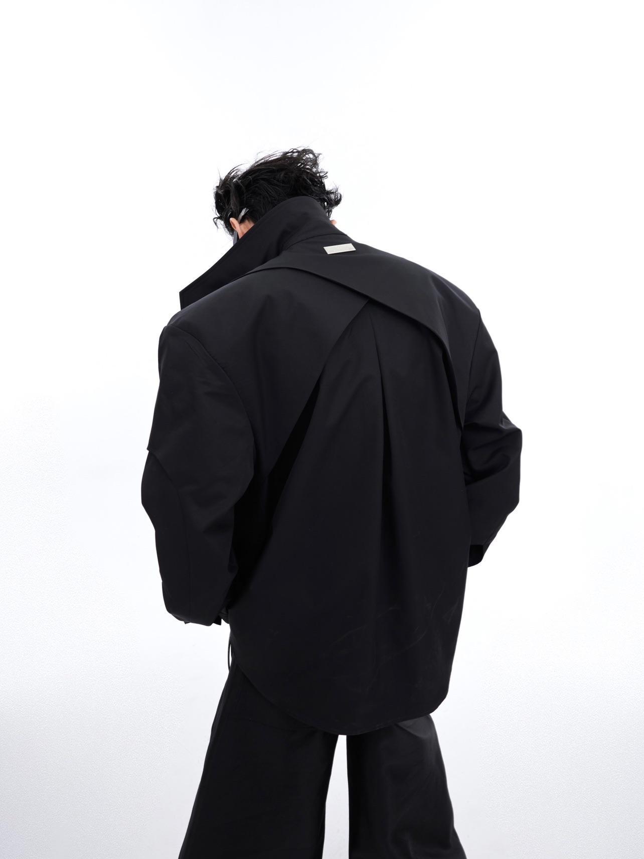 Eclipse Stand-Collar Coat