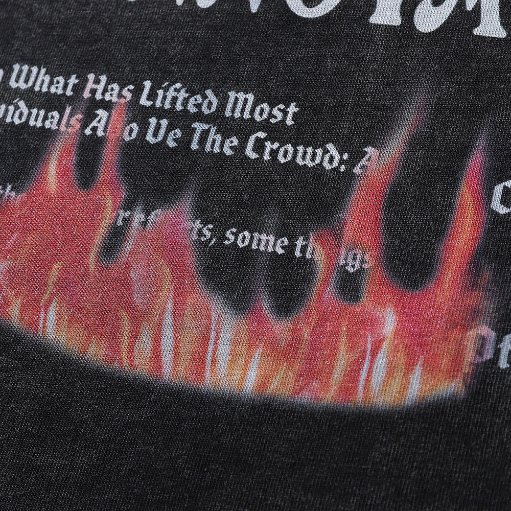 UrbanForge Vintage Washed Streetwear Tee