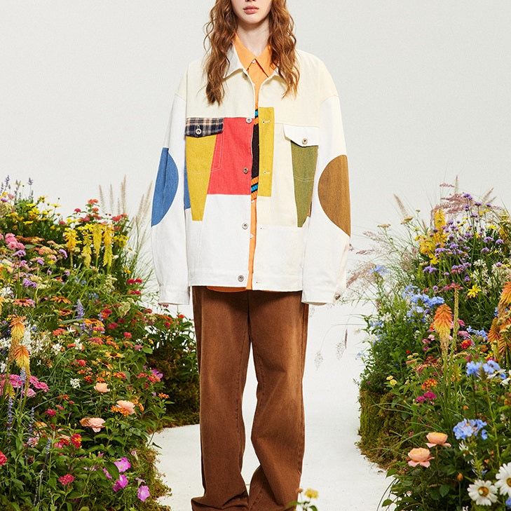 UrbanPatch Contrast Color Street Coat