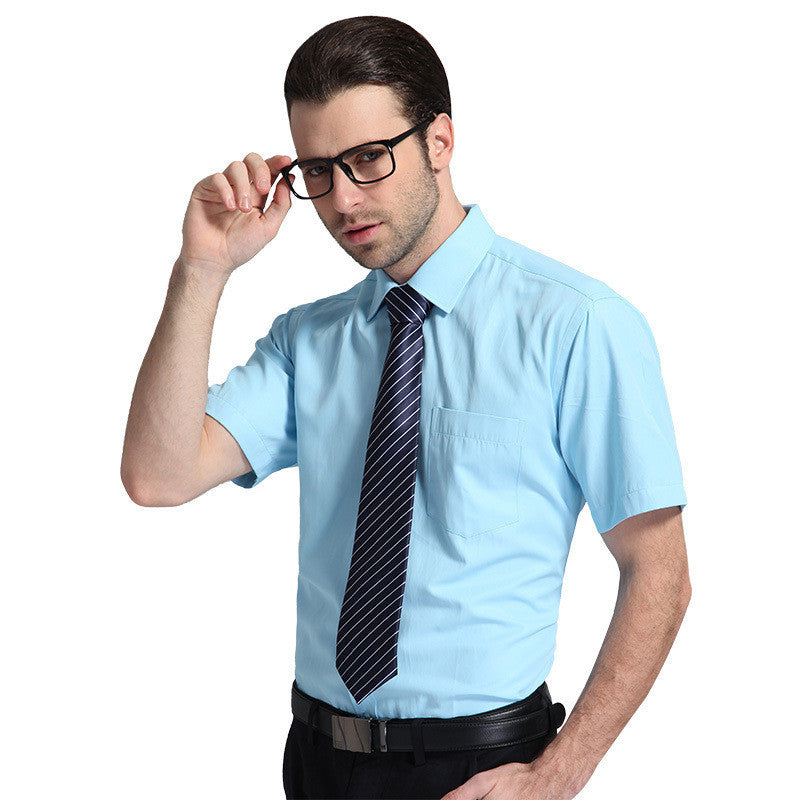 Men’s Classic White Business Formal Shirt